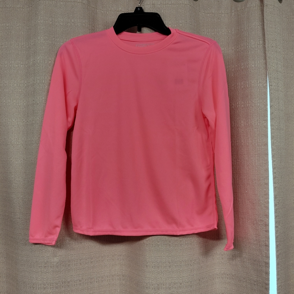 In Gear Girls Outside Sport Shirt, Pink, Size: XL